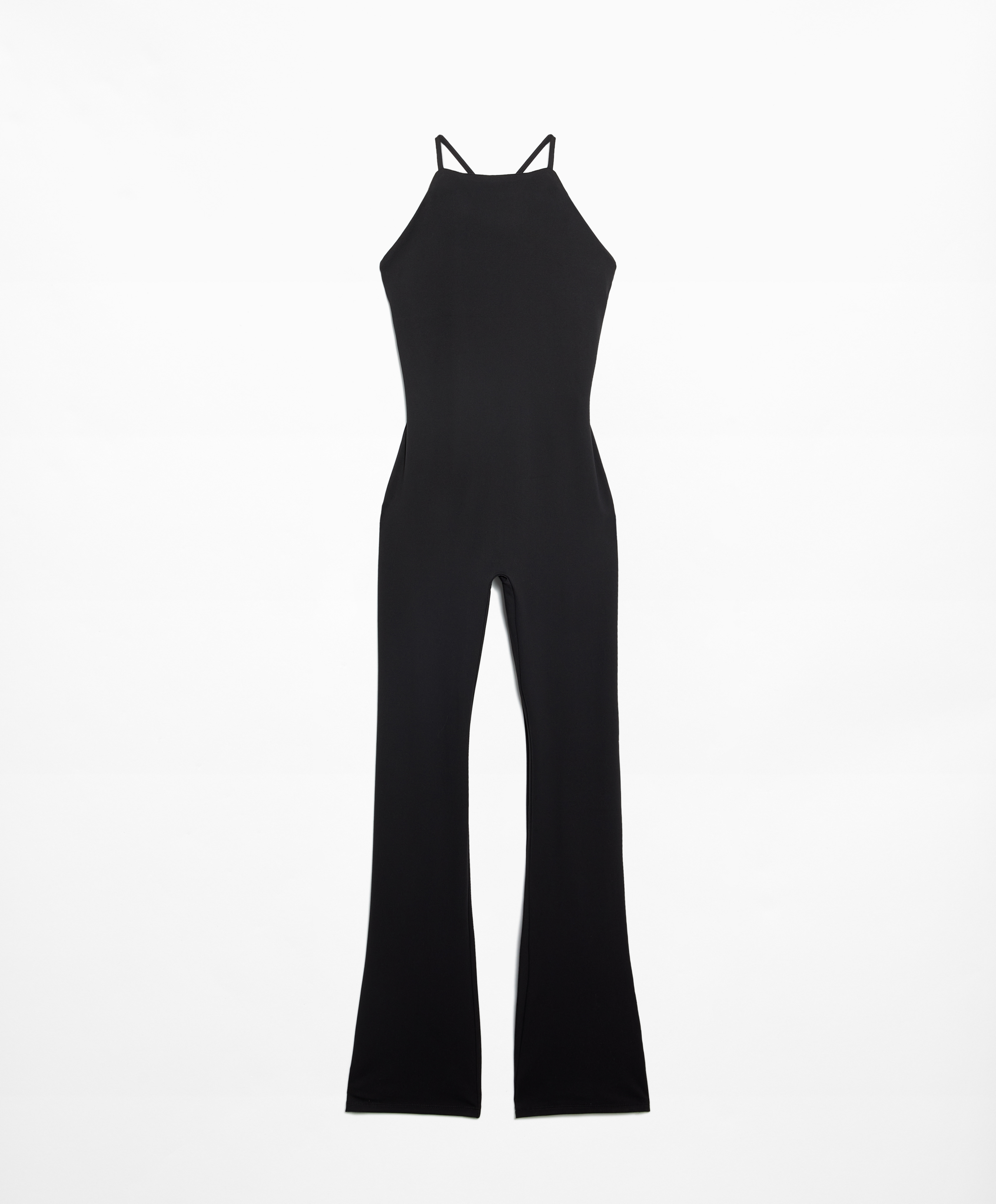 OYSHO Comfortlux open-back flare jumpsuit