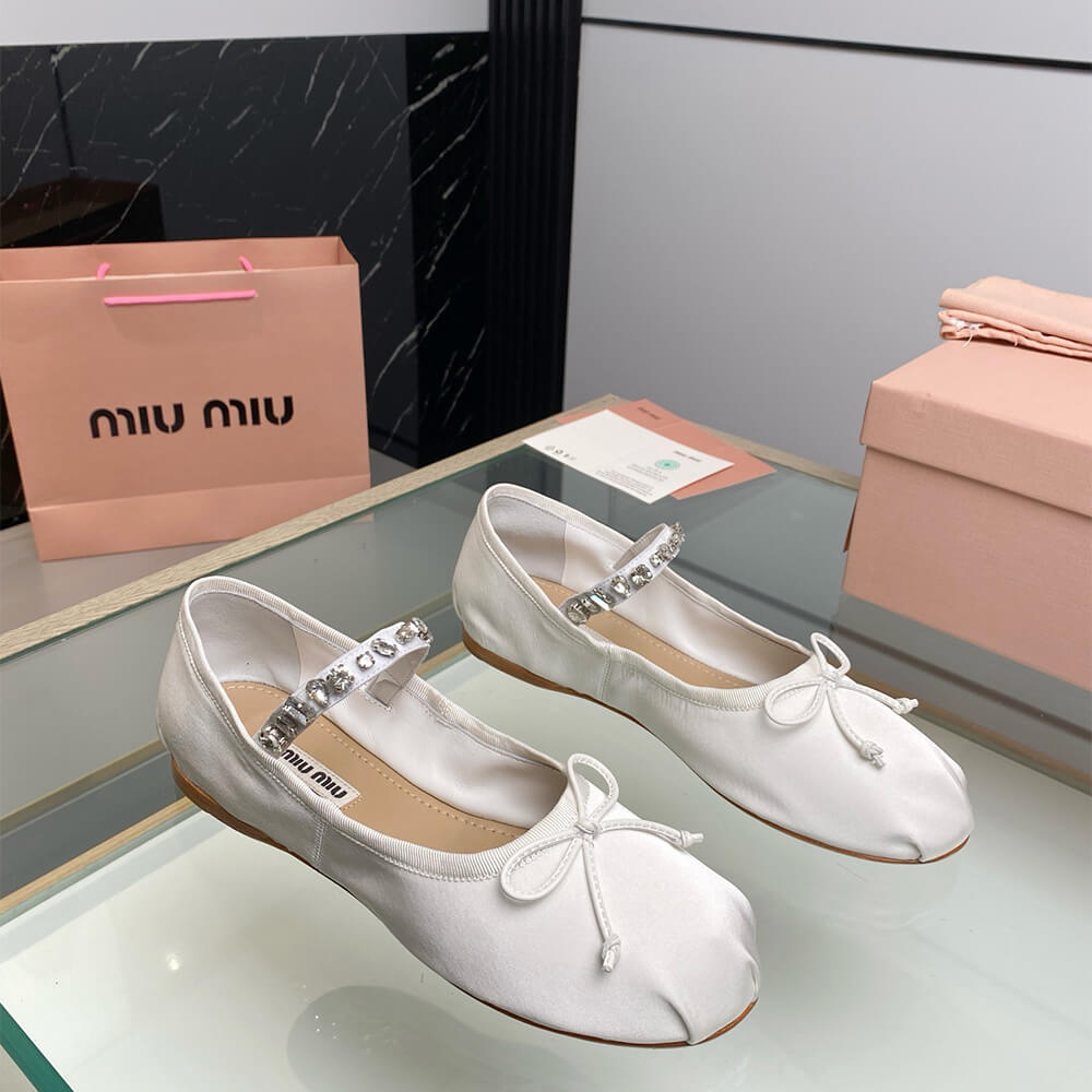 MiuMiu Satin ballerinas - Top Club