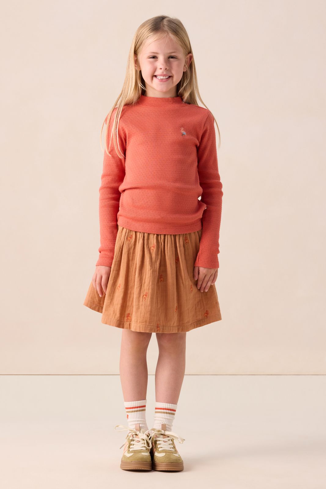 Lichtrode longsleeve