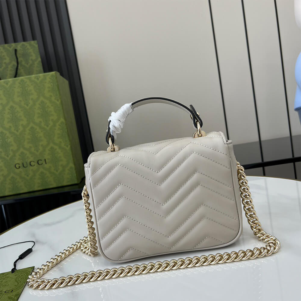 GG Marmont mini top handle bag - Top Club
