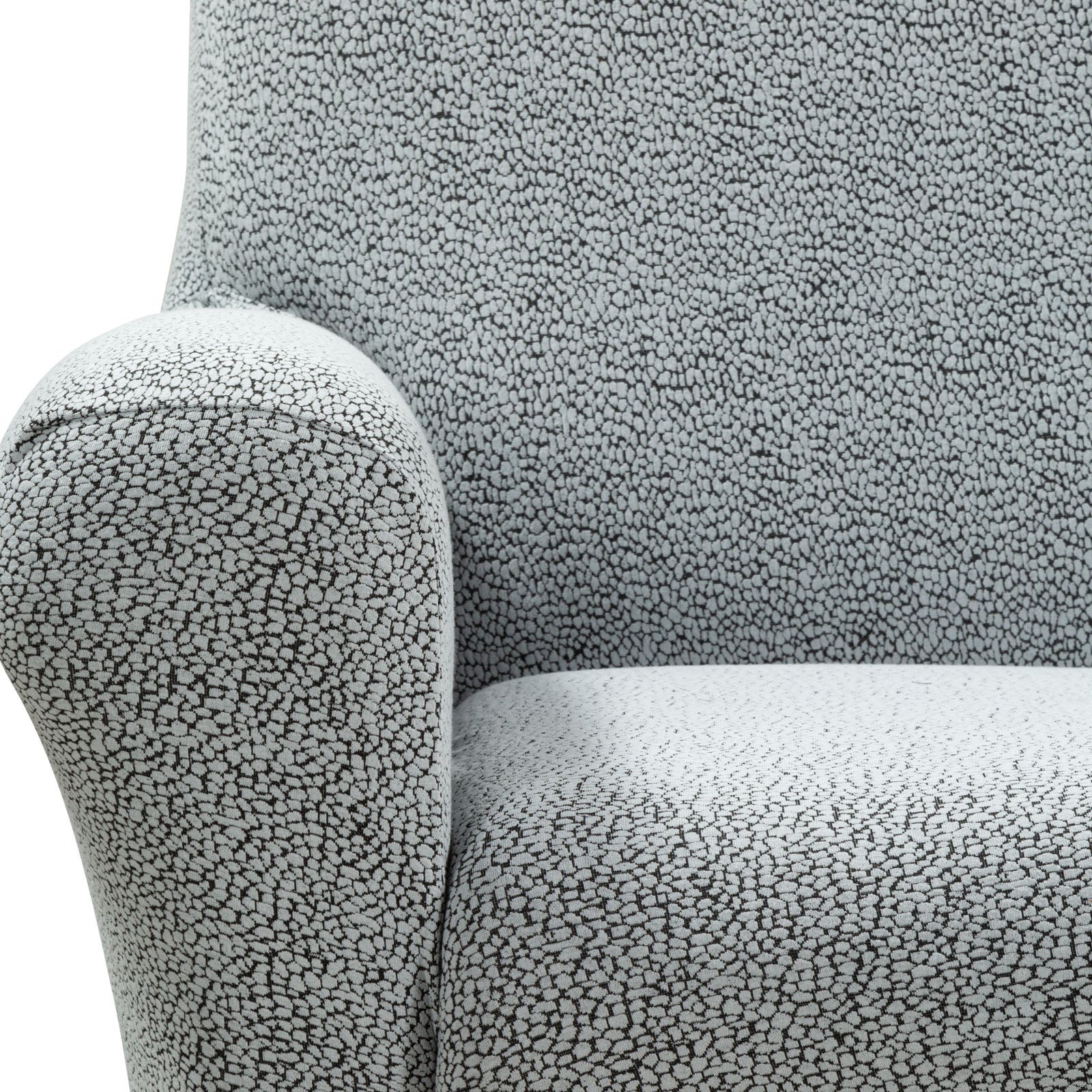 Copridivano Elasticizzato In Cotone Cosmic 1 Posto Grigio Caleffi