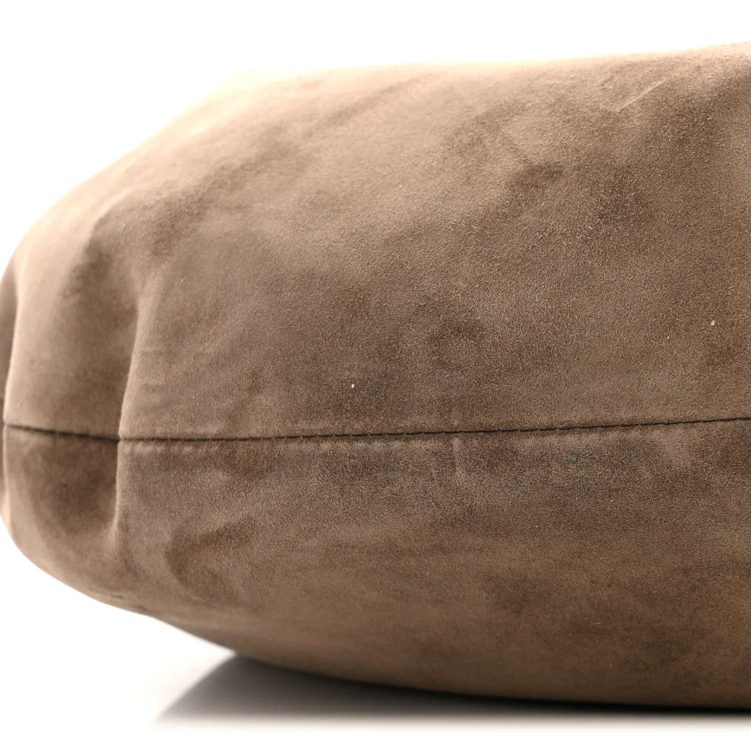 Suede Calfskin Medium Olivia Hobo Toffee - Top Club