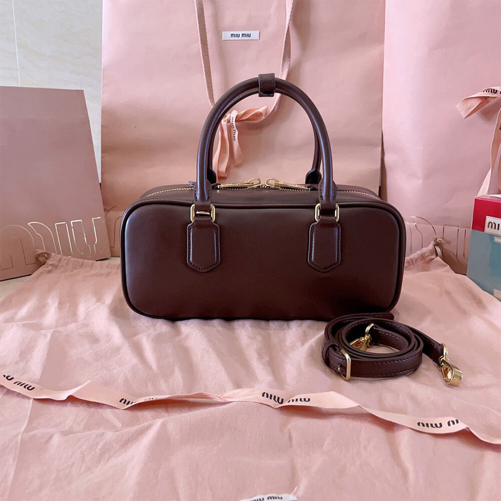 MIUMIU Large Arcadie Leather Bag(HIGH-END GRADE) - Top Club