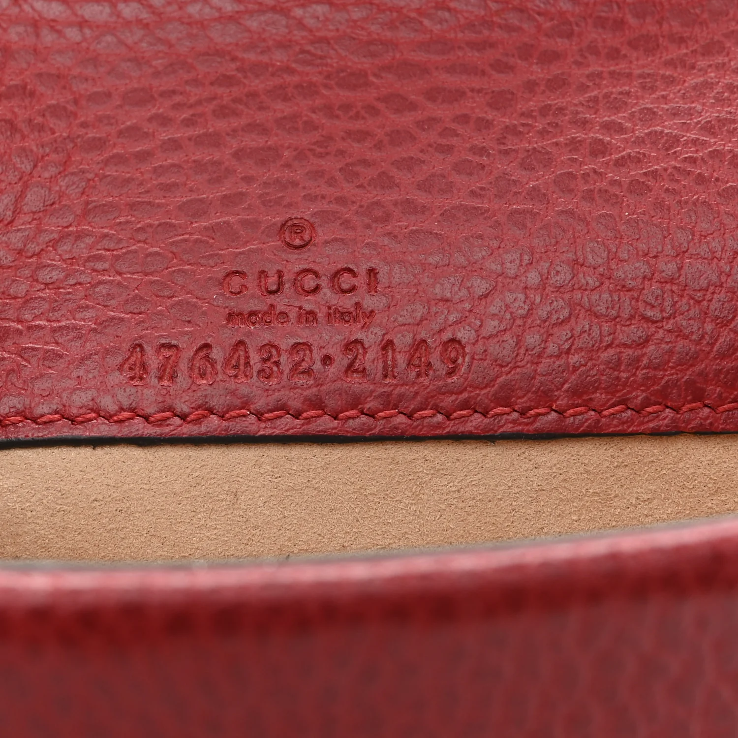 Calfskin Super Mini Dionysus Shoulder Bag Hibiscus Red - Top Club