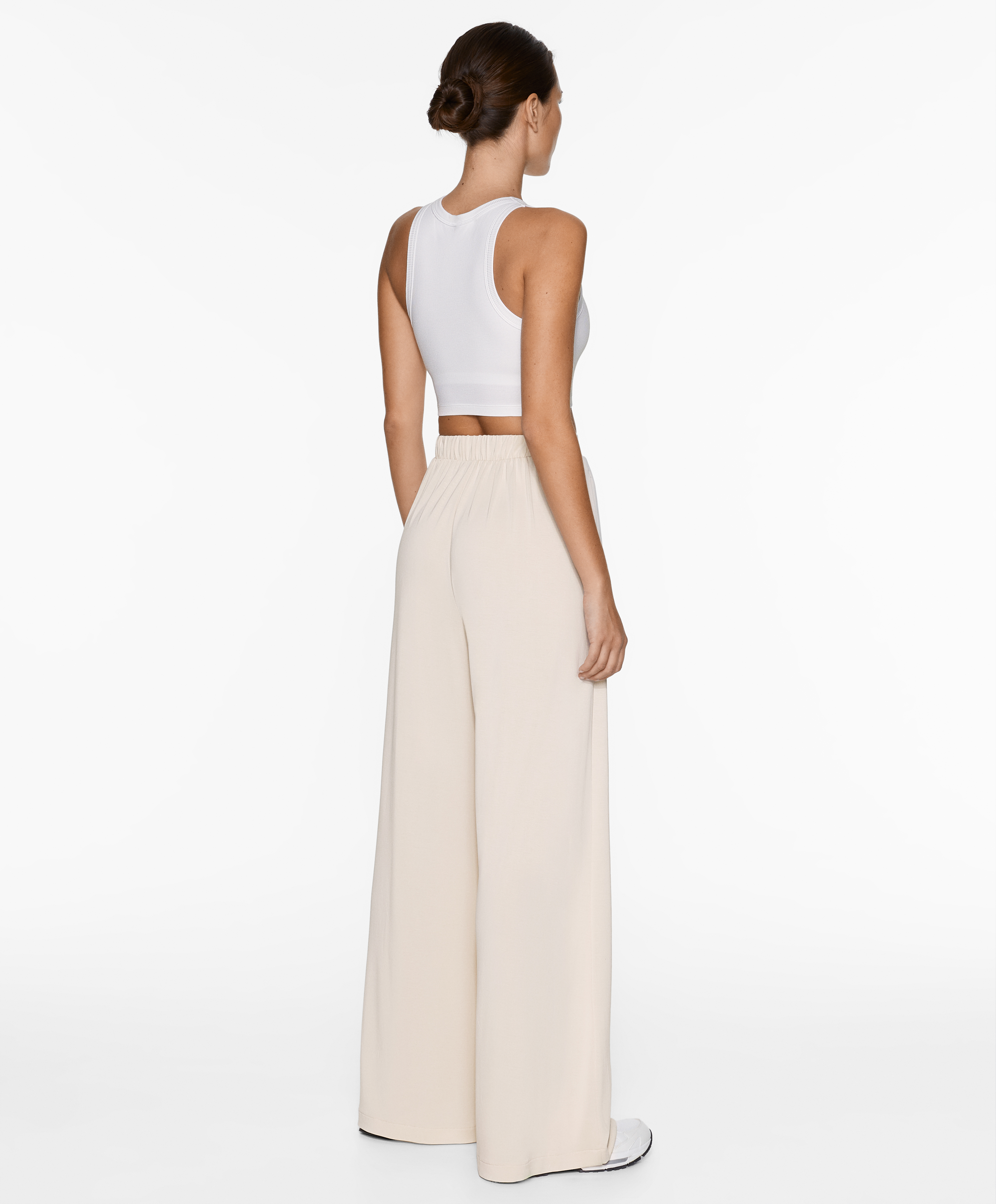 OYSHO Extra-wide modal blend joggers