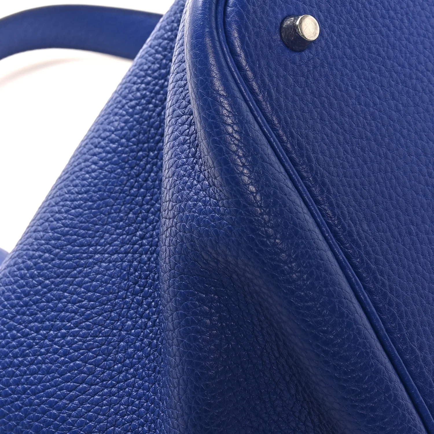 Taurillon Clemence Picotin Lock 22 MM Bleu Electrique - Top Club