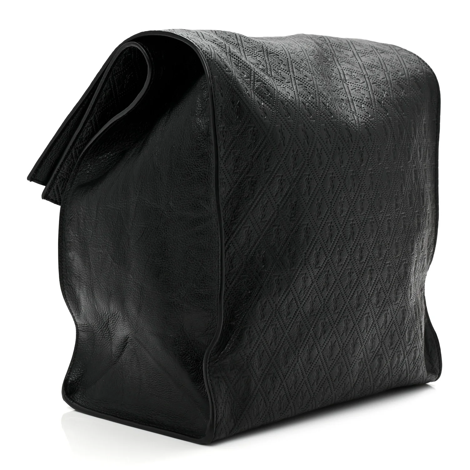 Calfskin Monogram Deli Paper Bag  Vintage Black - Top Club