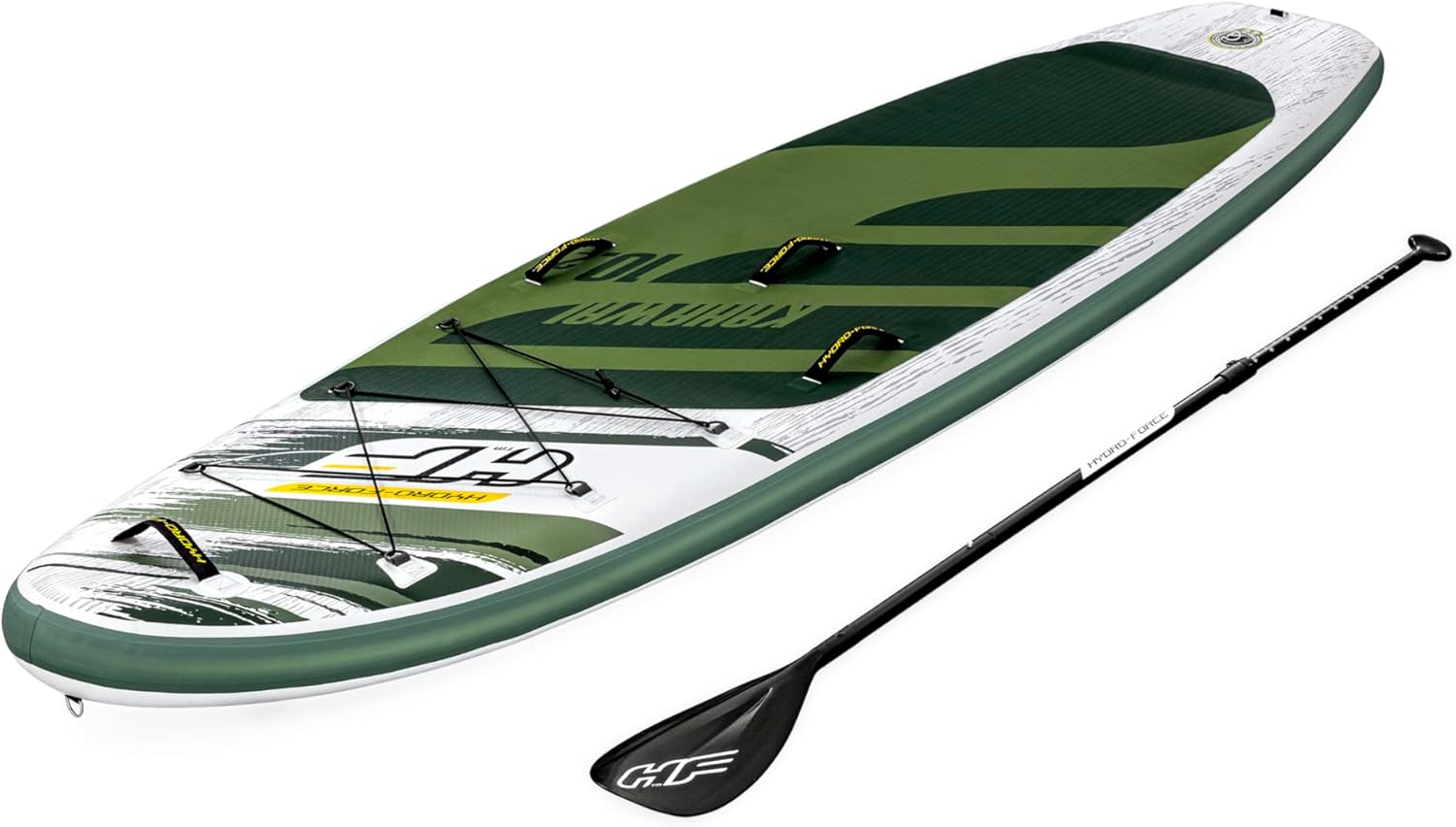 Hydro-Force SUP, Inflatable Stand Up Paddle Board, Complete Set, Multiple Sizes