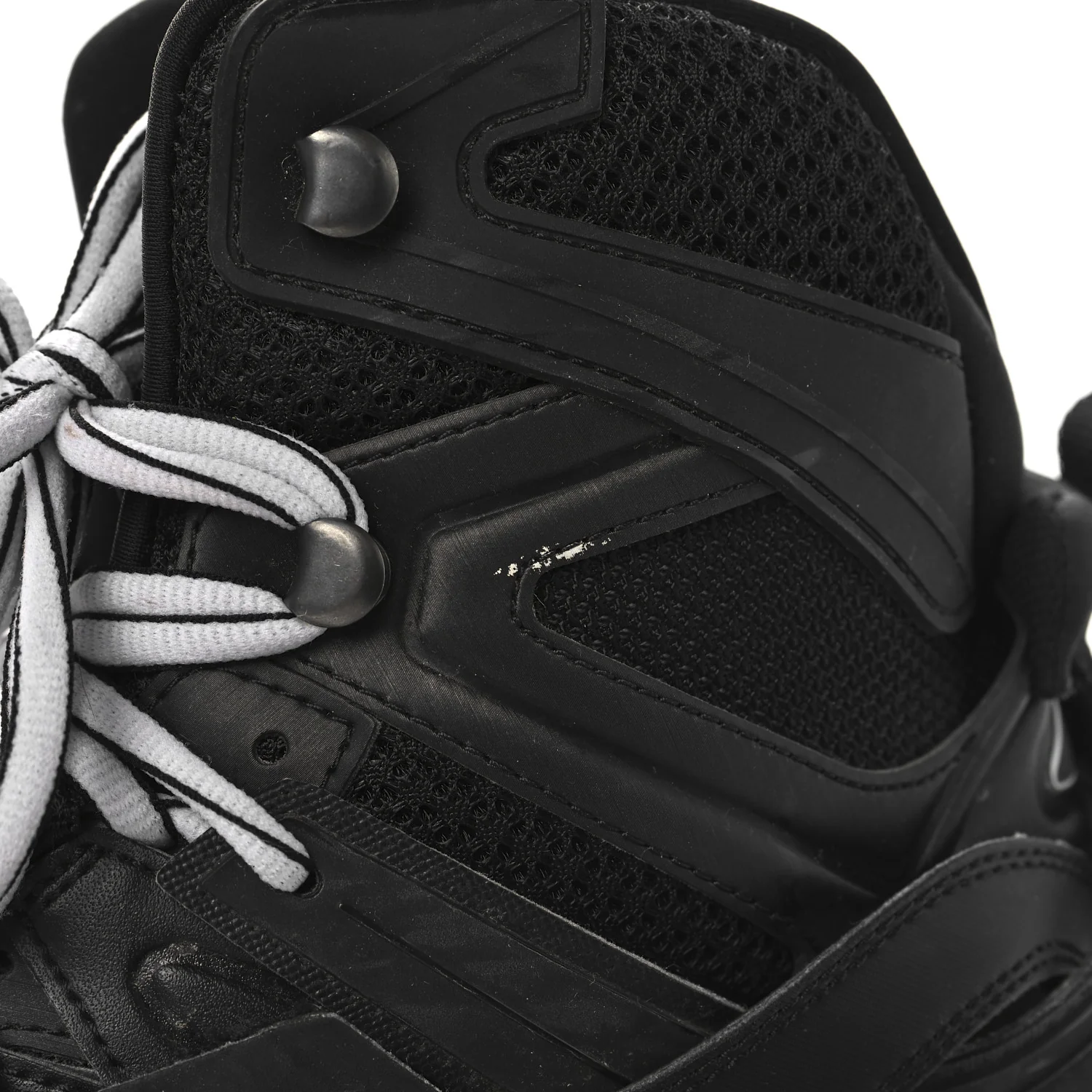 Mesh Nylon Mens Track Hike Sneakers 42 Black - Top Club