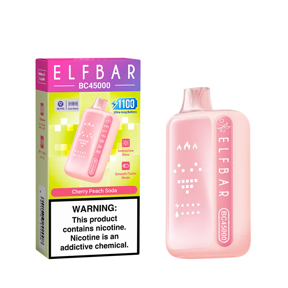 ELFBAR BC45000 Rechargeable Disposable Vape (All Flavours)