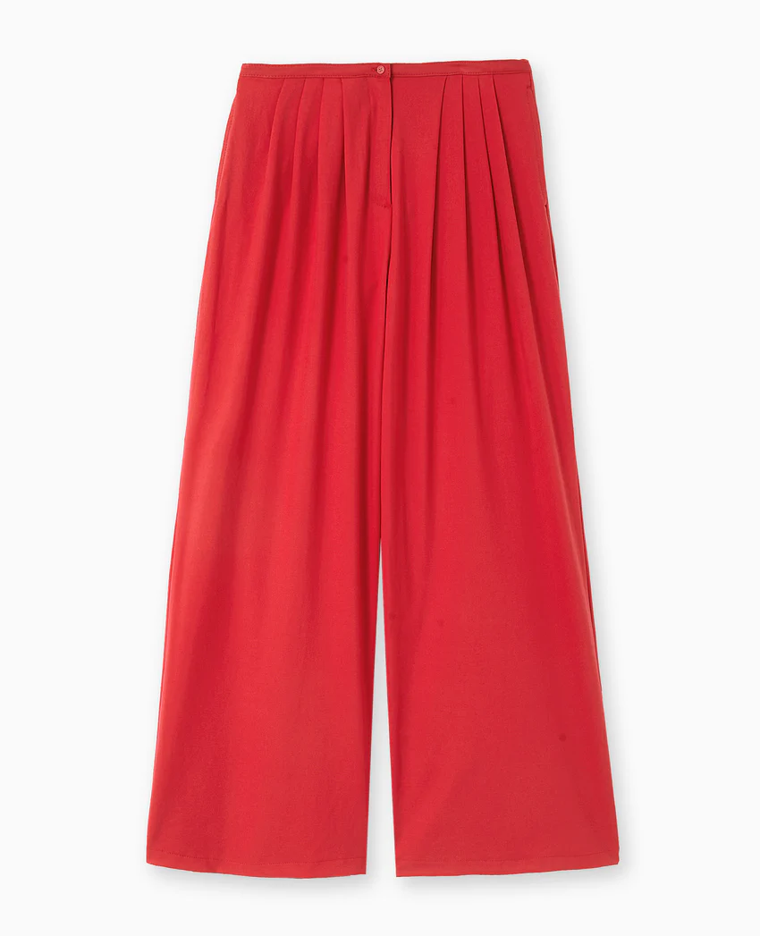 Pimkie Pantalon large et droit avec pinces