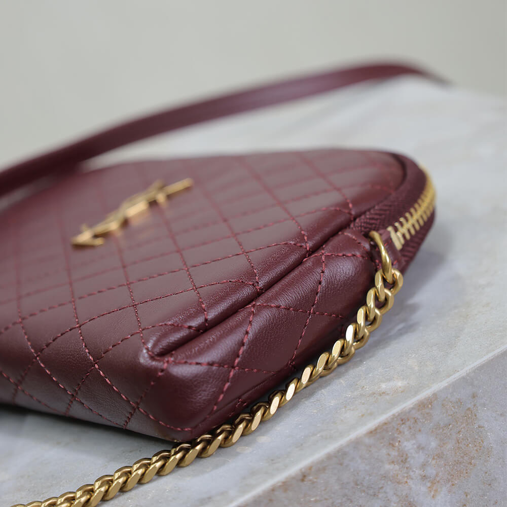 YSL Gaby zipped pouch in quilted lambskin(HIGH-END) - Top Club