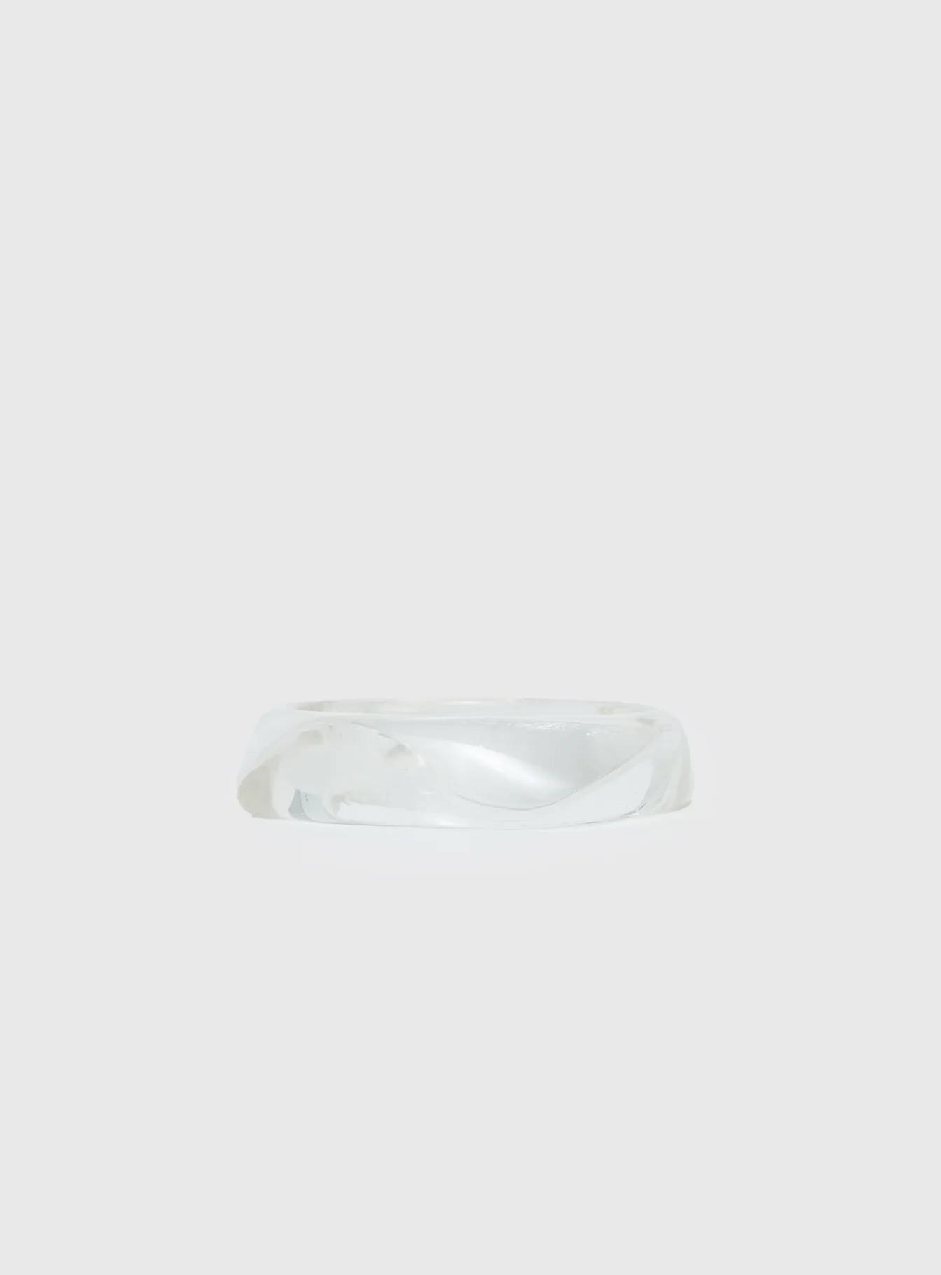 Whirl Resin Cuff Clear