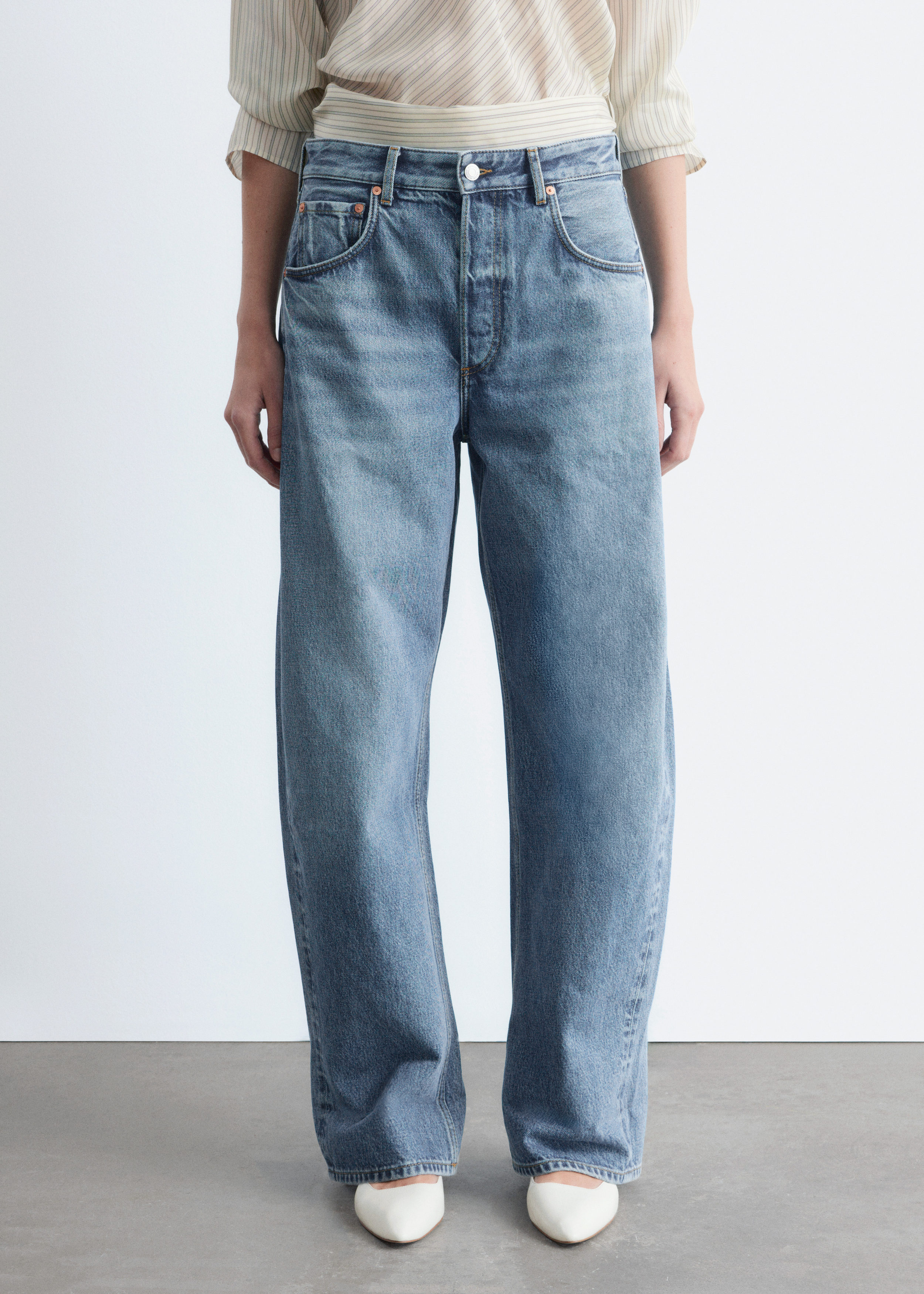 & Other Stories BARREL-LEG JEANS