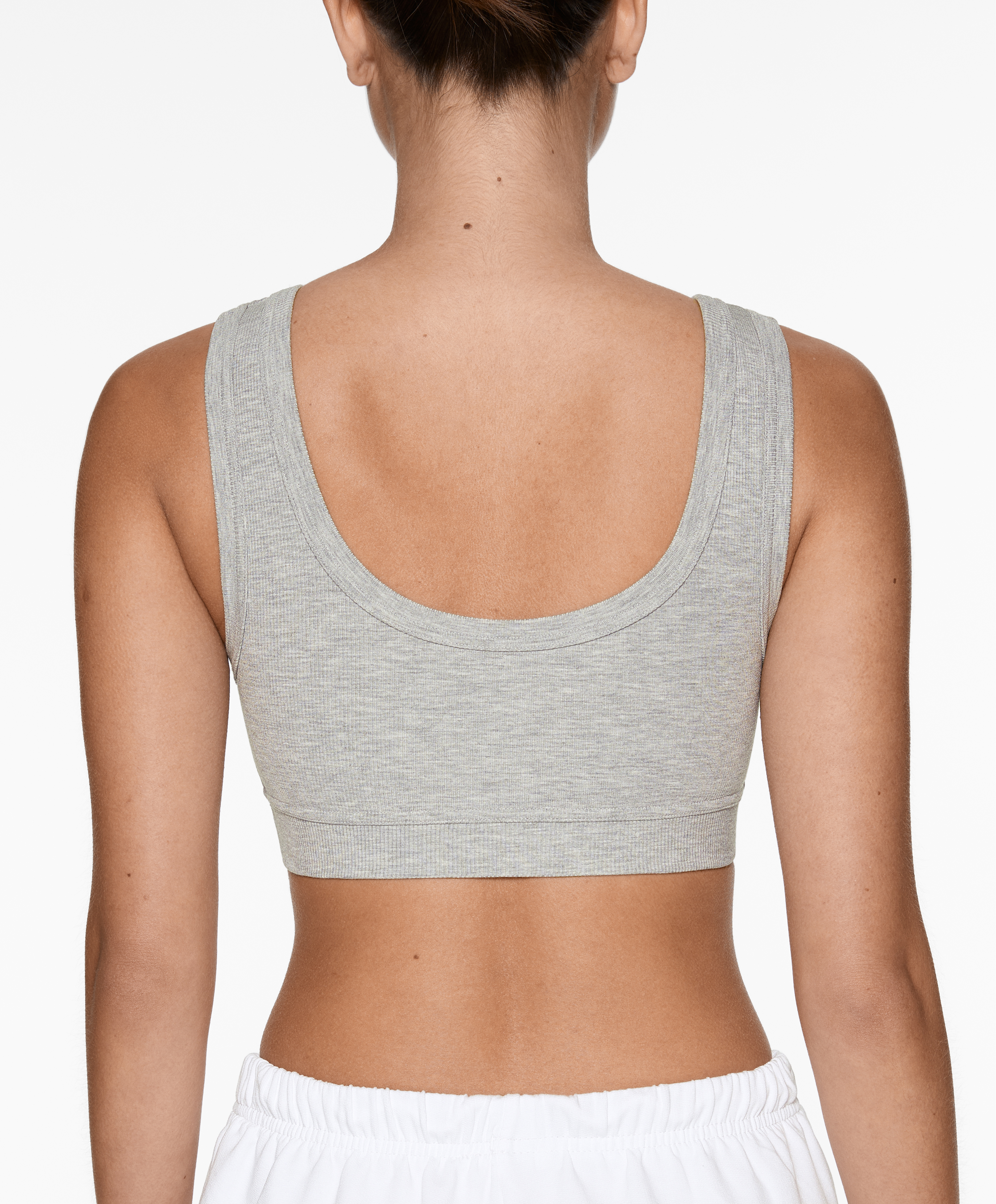 OYSHO Rib bra top with modal