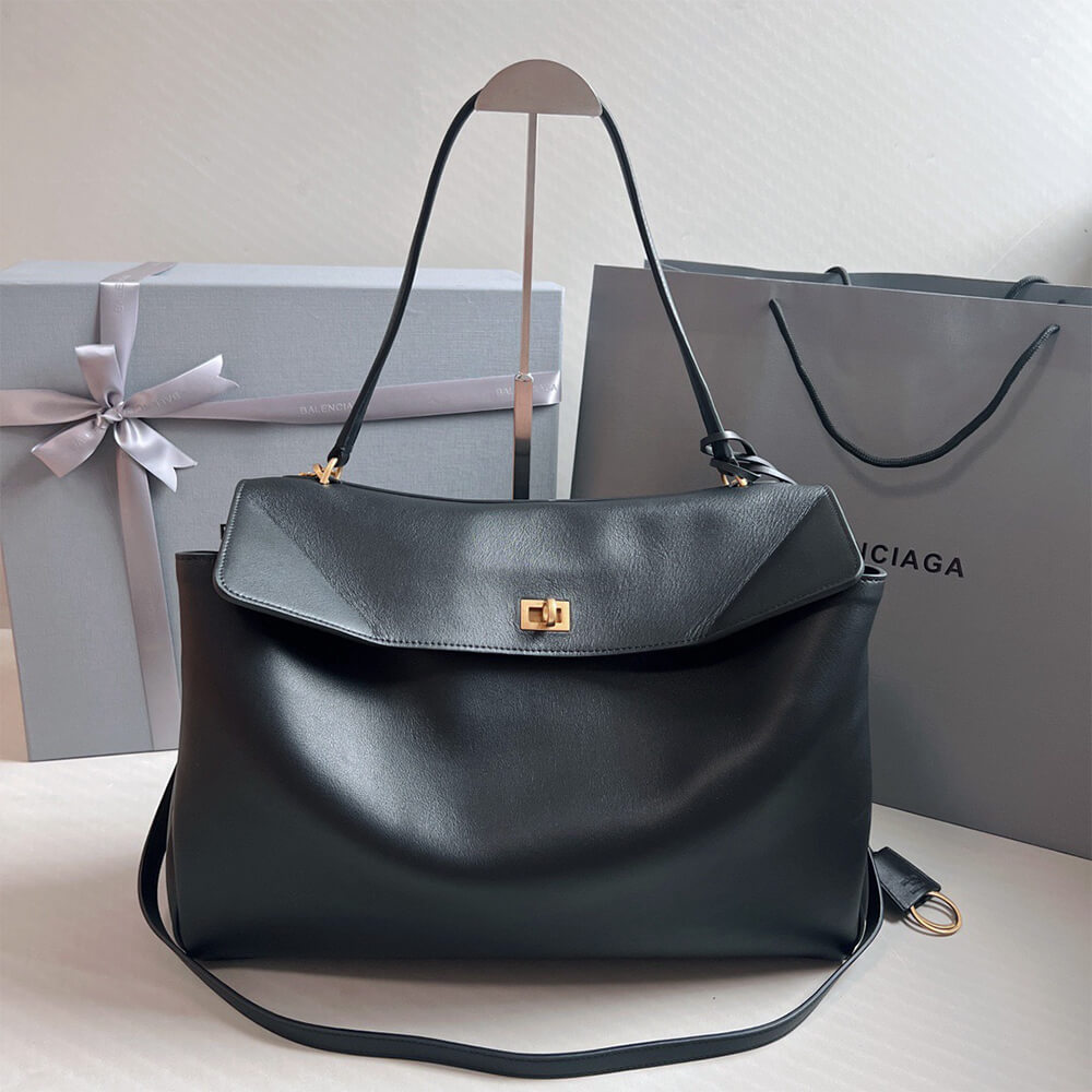 Balenciaga Women s Rodeo Handbag Large(HIGH-END GRADE)