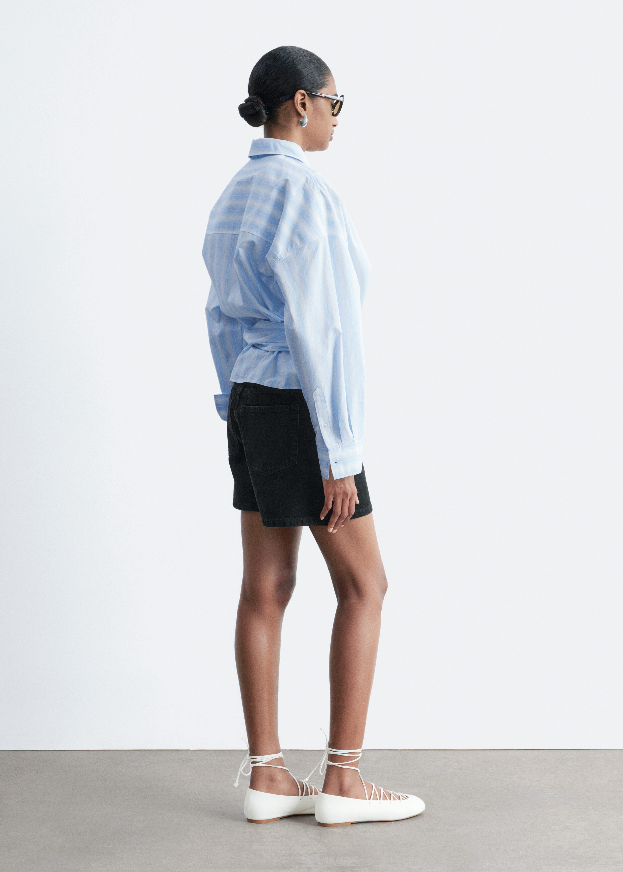 & Other Stories RELAXED DENIM SHORTS