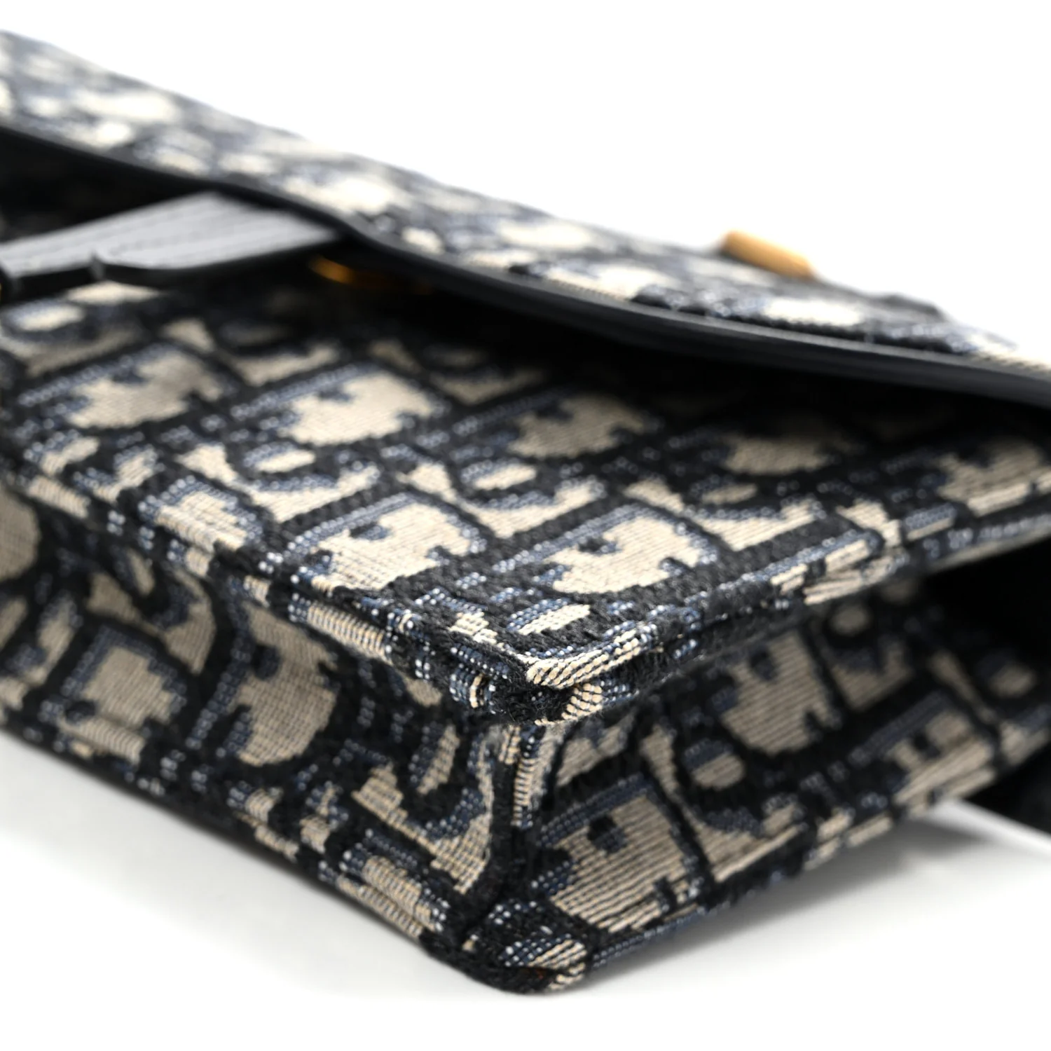 Oblique Saddle Belt Bag Blue - Top Club