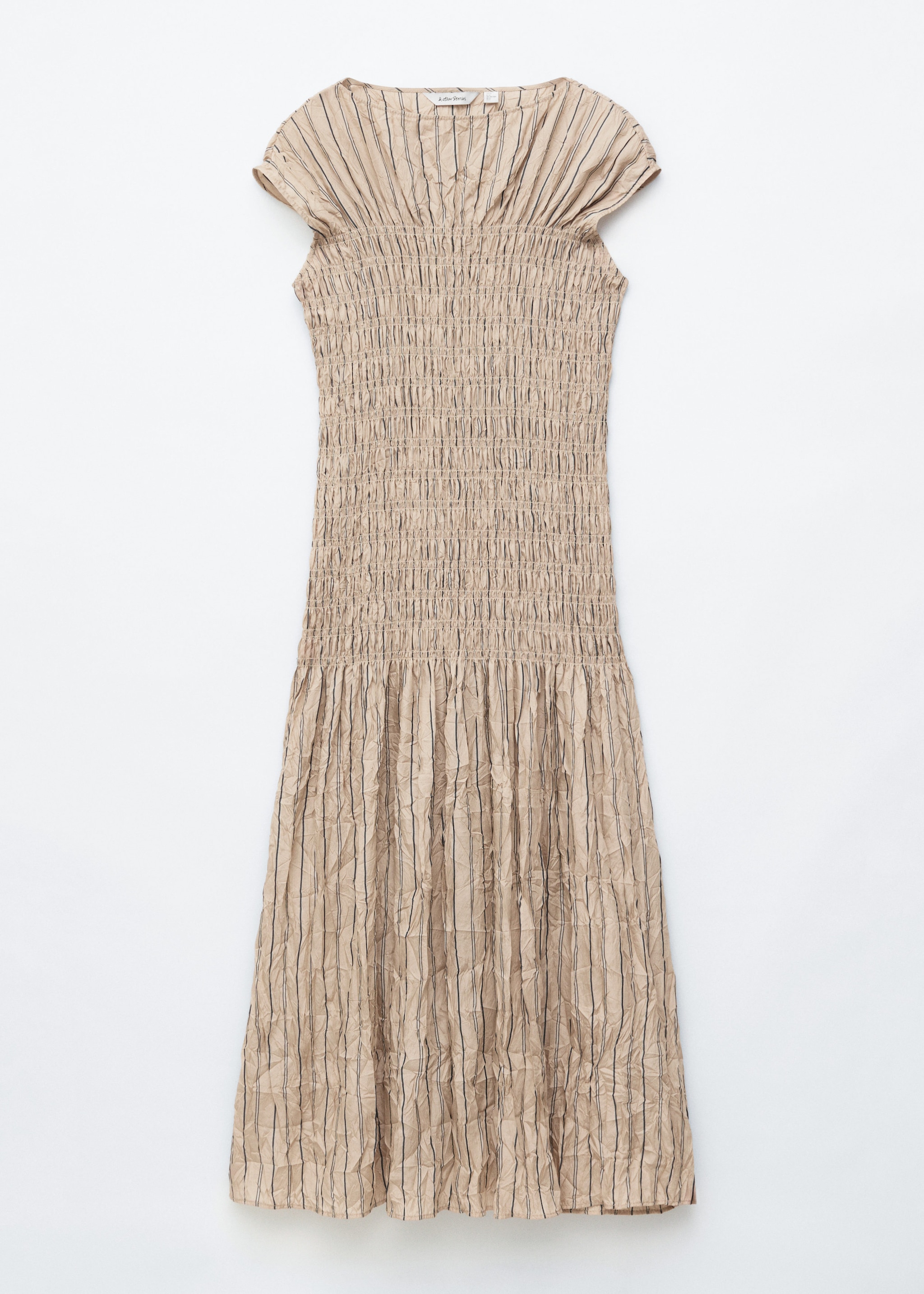 & Other Stories SMOCKED MAXI DRESS