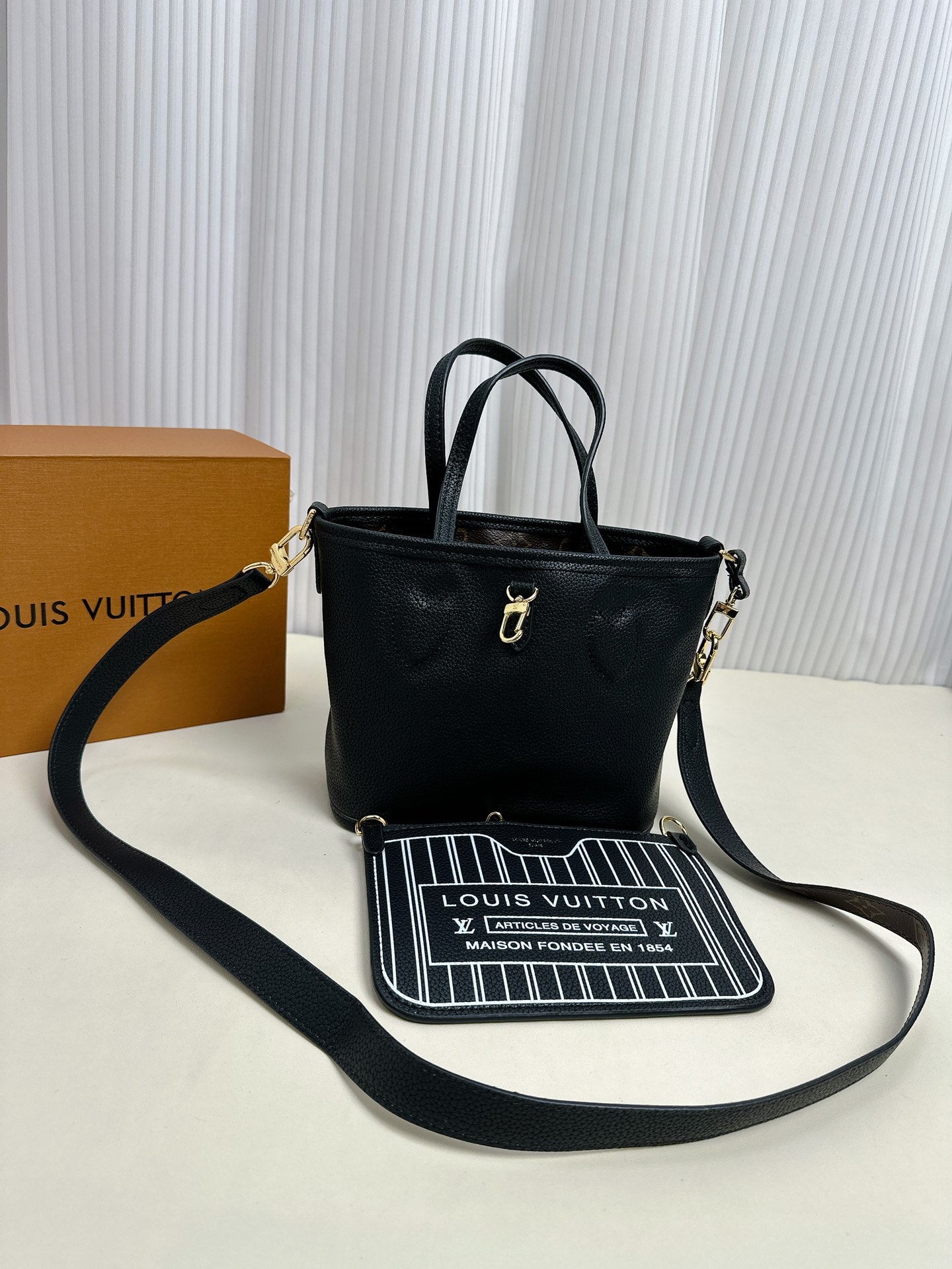 Louis new arrival neverful BB tote bag small size: 16.5*11*26.5cm - Top Club