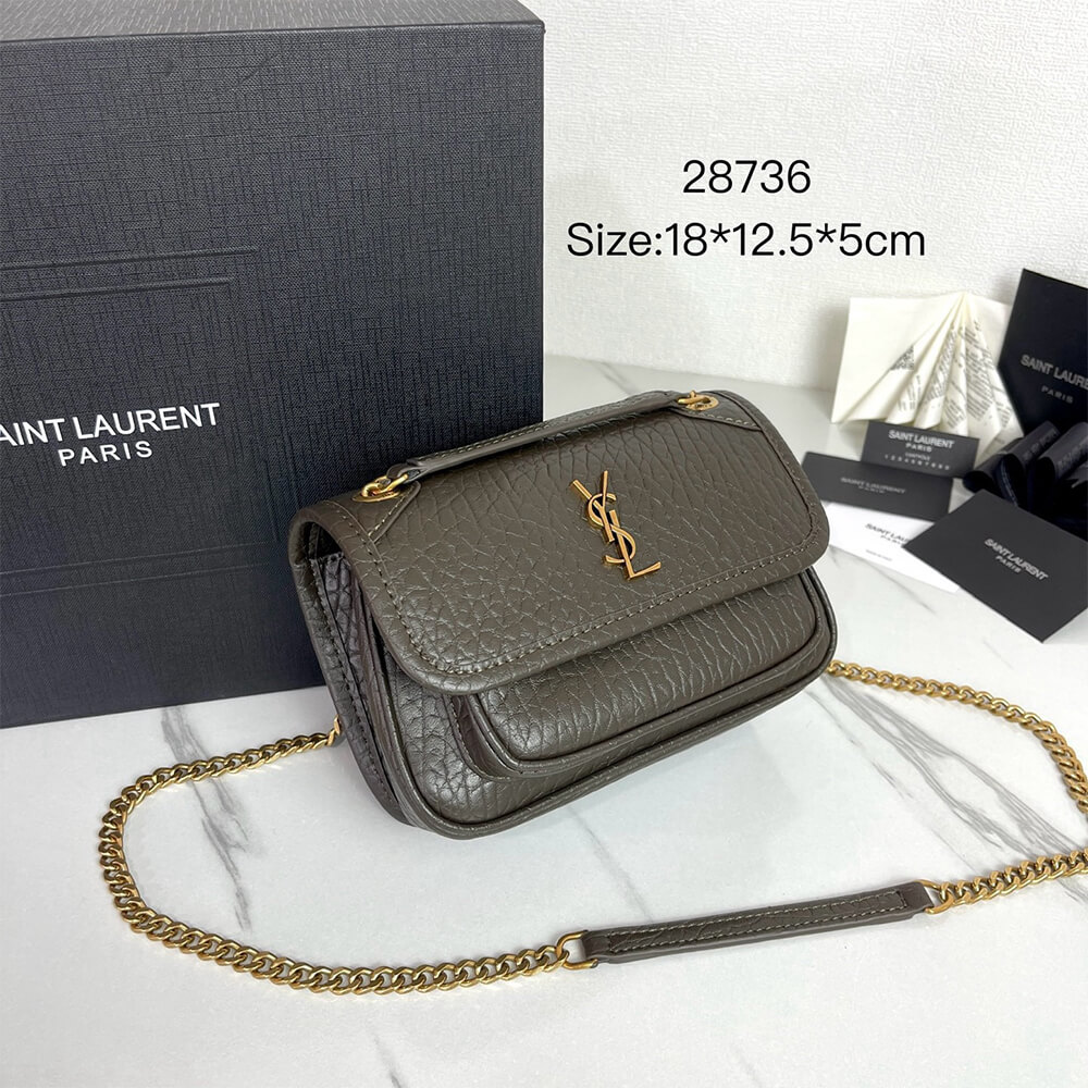 YSL NIKI mini in grained lambskin(HIGH-END GRADE) - Top Club