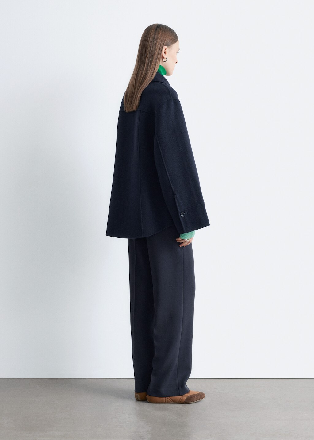 & Other Stories TAPERED WOOL JACKET