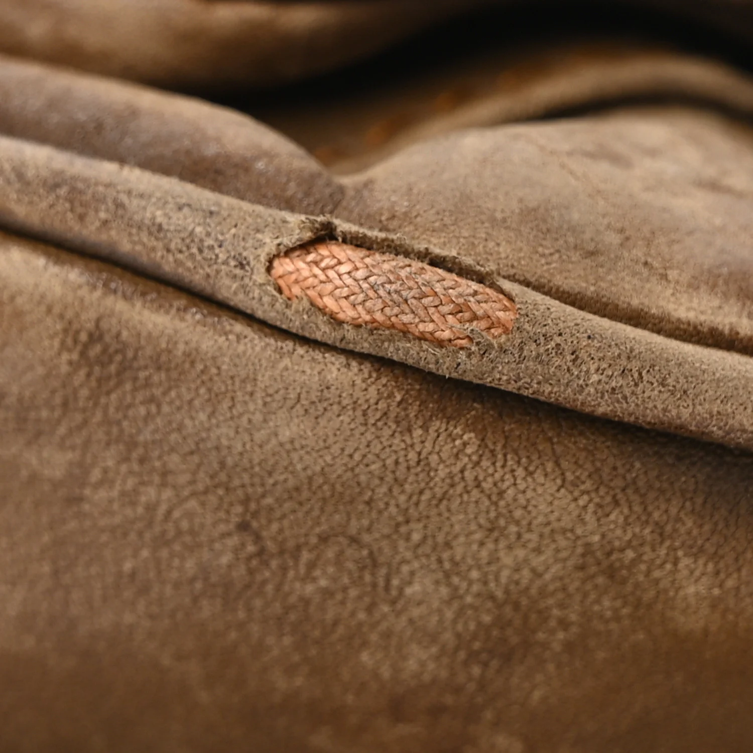 Calfskin Medium Gaucho Double Saddle Bag Brown - Top Club