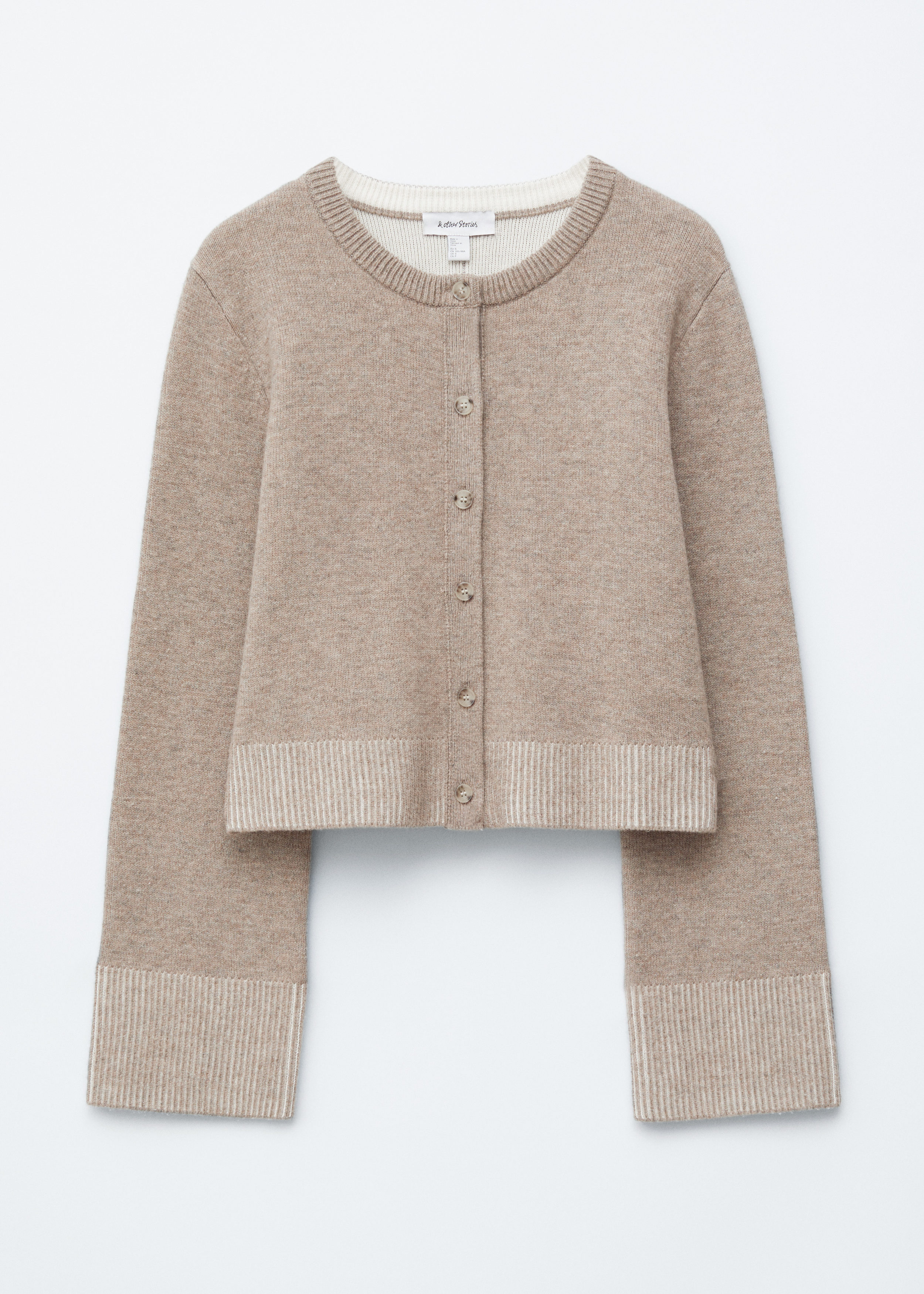 & Other Stories CROPPED BOXY CARDIGAN