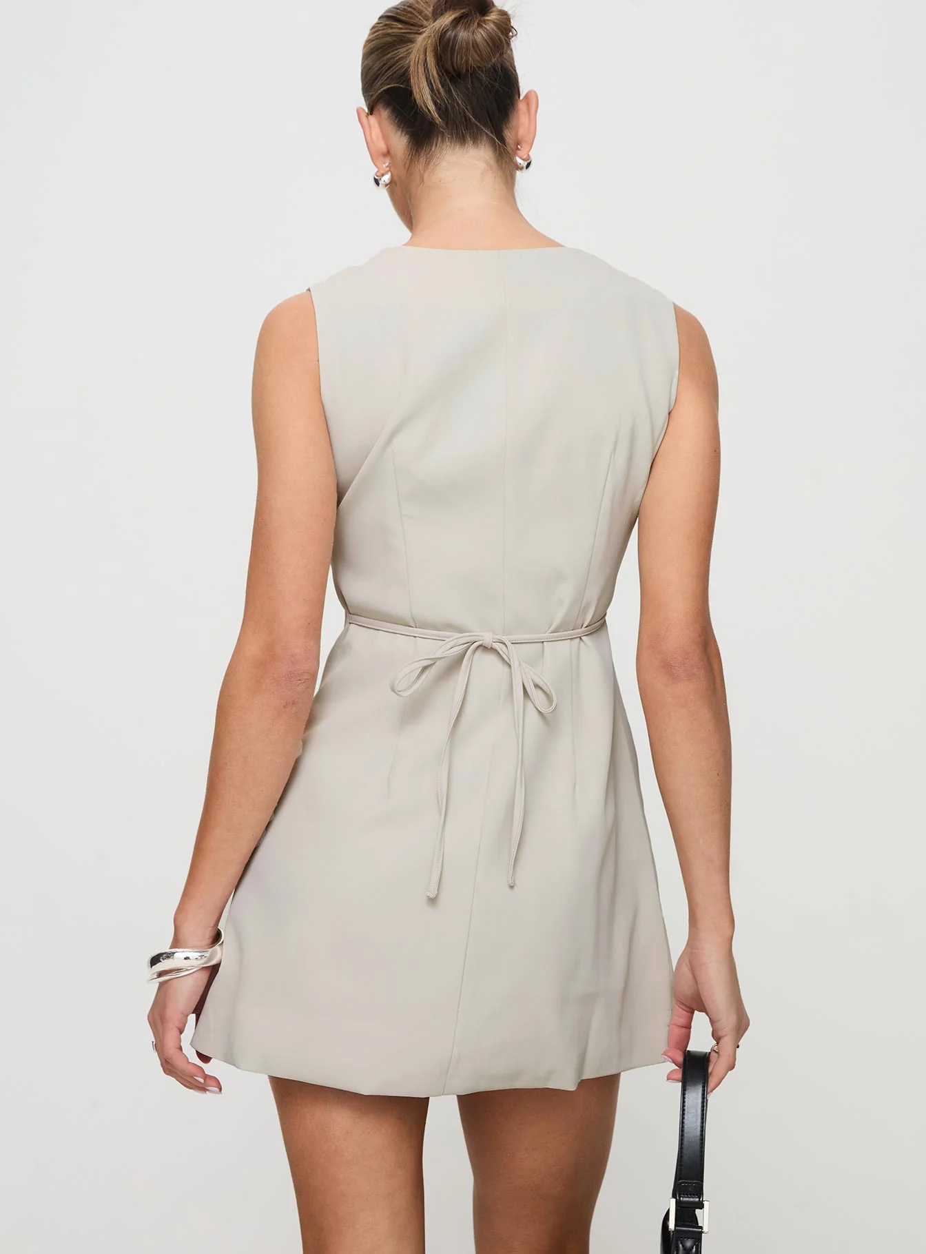 Katja Mini Dress Oyster