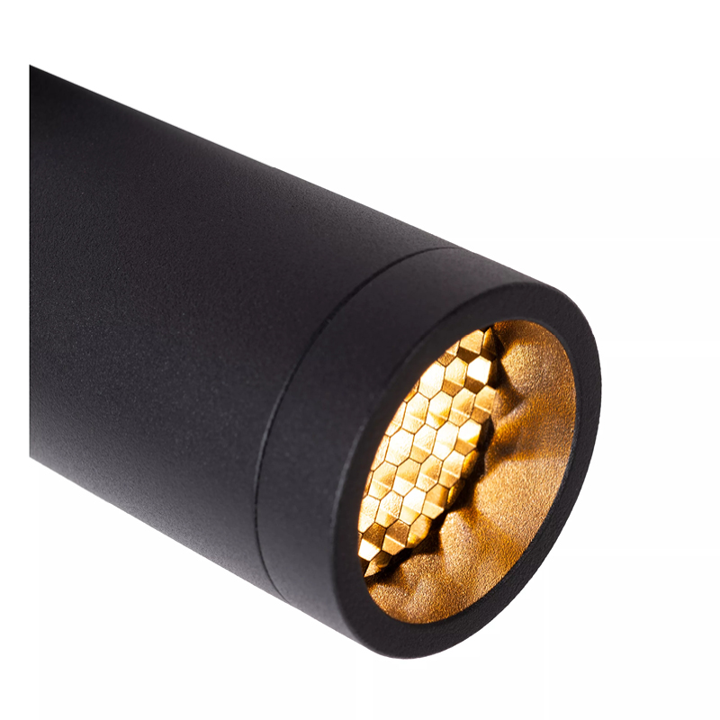 Spot Grado plafond 1-lichts zwart