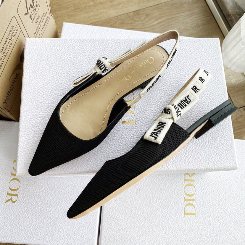 J Adior Slingback Flat - Top Club
