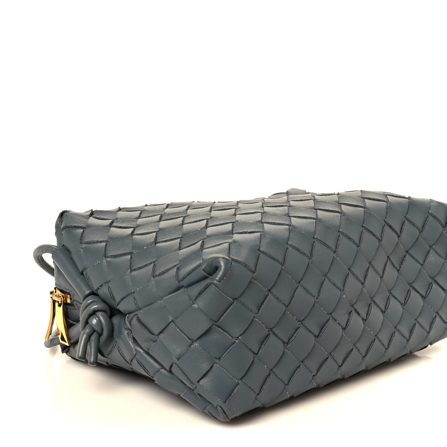 Nappa Intrecciato Small Loop Camera Bag Thunder - Top Club
