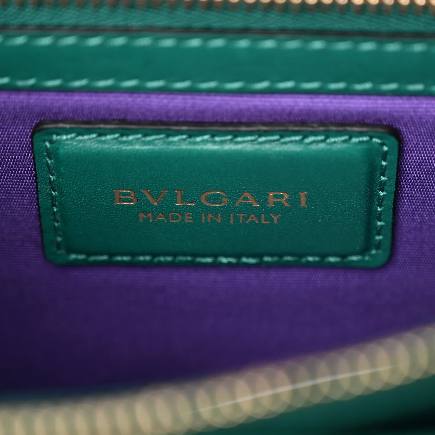 Calfskin Serpenti Forever Snake Strap Crossbody Bag Emerald Green - Top Club