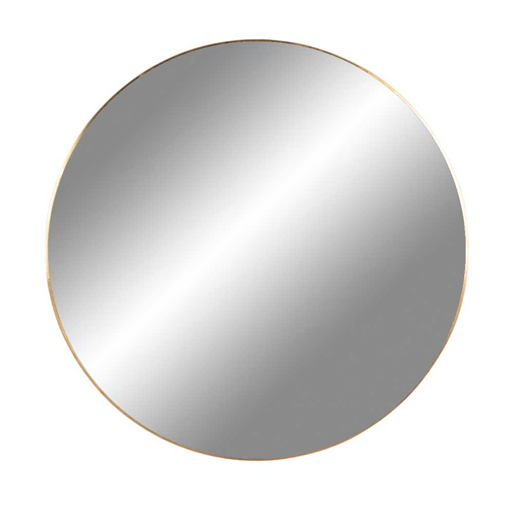 Eveline wandspiegel - Ø80 cm - Goud