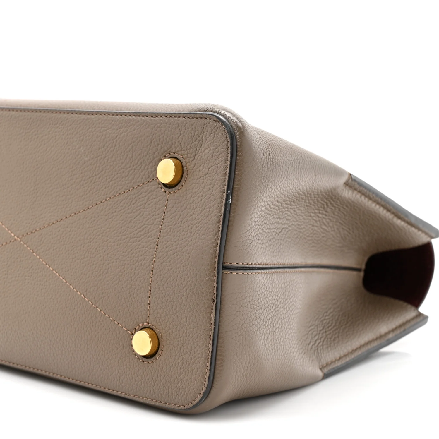 Small Classic Grain Calfskin Seaton Clay - Top Club