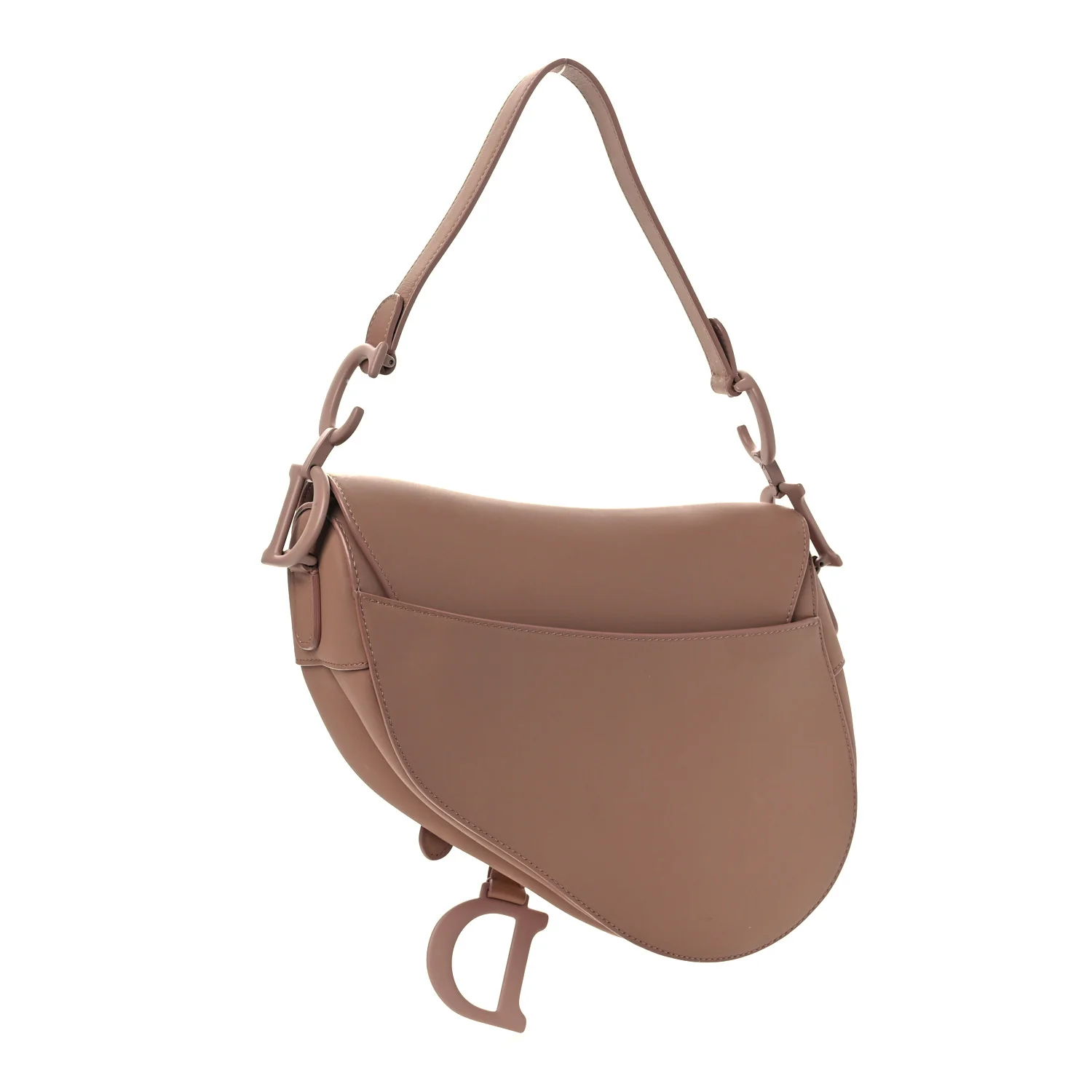 Ultra Matte Calfskin Saddle Bag Fard - Top Club