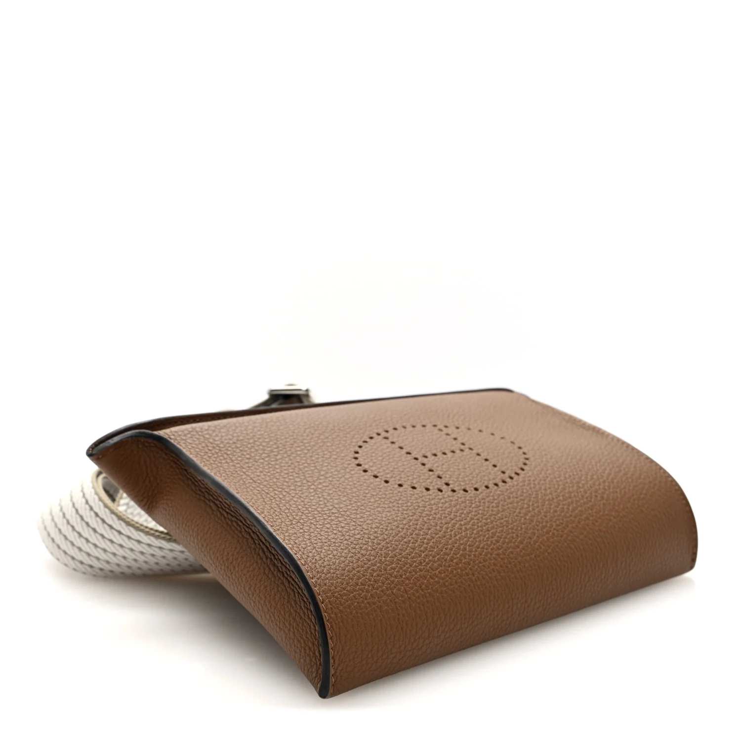 Togo Sangle Cordage Videpoches Alezan Beige Marfa Gris Pale - Top Club