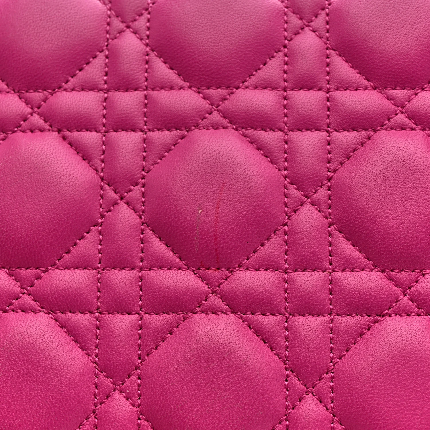 Lambskin Cannage Large Miss Dior Flap Sorbet - Top Club