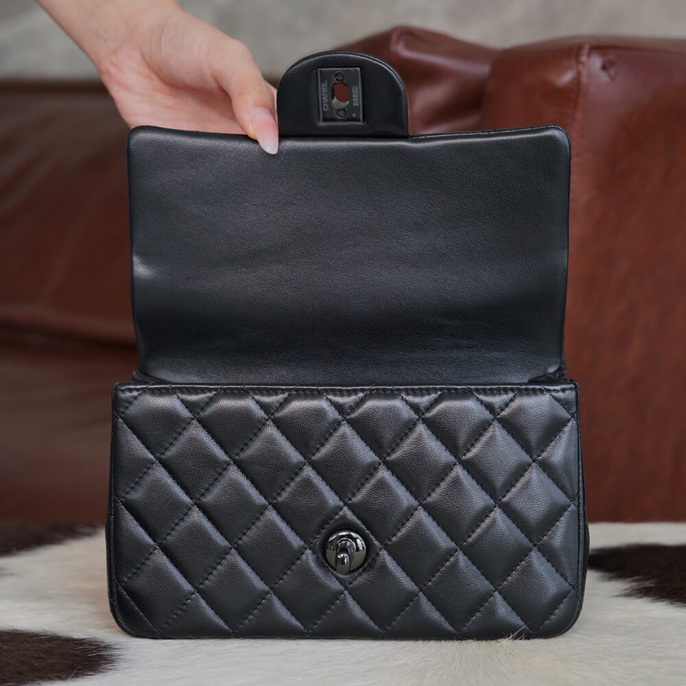 Chanel Mini Flap with Top Handle(HIGH-END GRADE) - Top Club