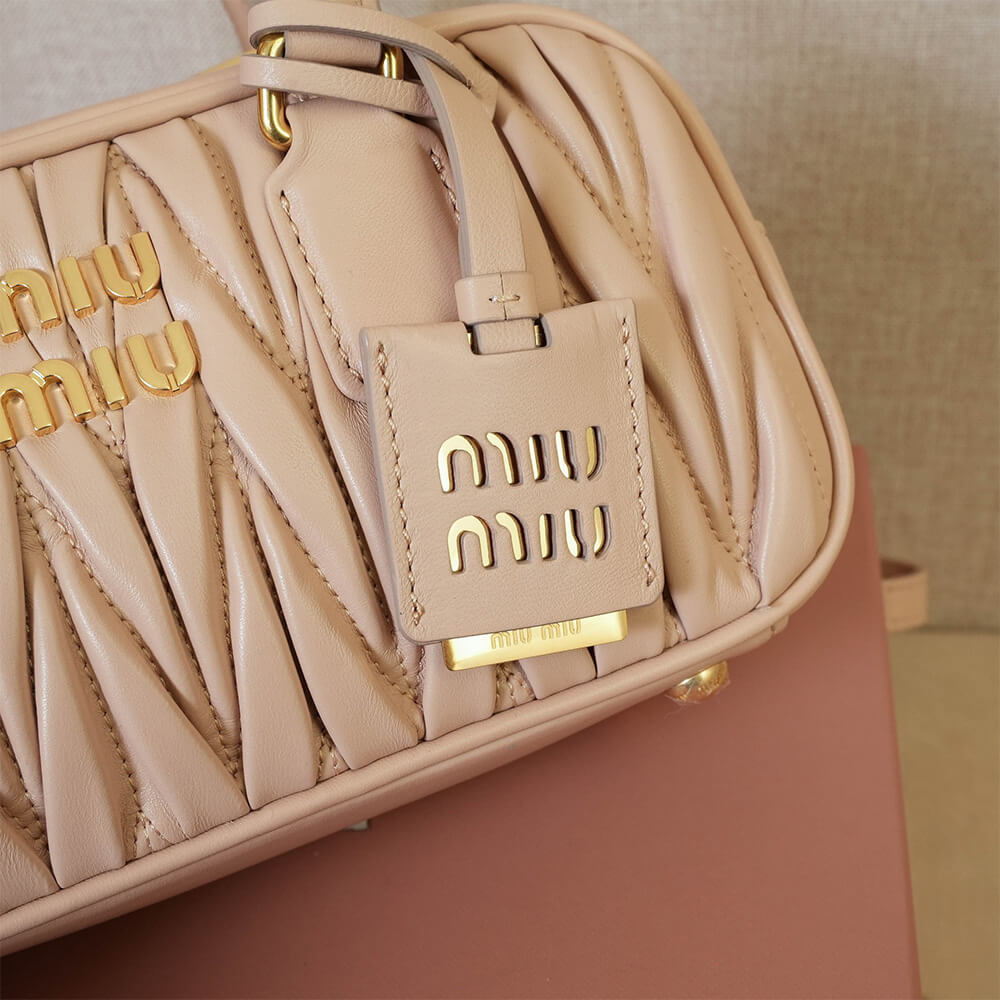MIUMIU Medium Arcadie matelasse nappa Bag(HIGH-END GRADE) - Top Club