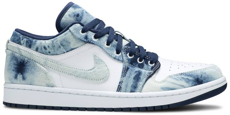 Air Jordan 1 Low SE  Washed Denim  CZ8455-100 - Sneaker Replica Workshop