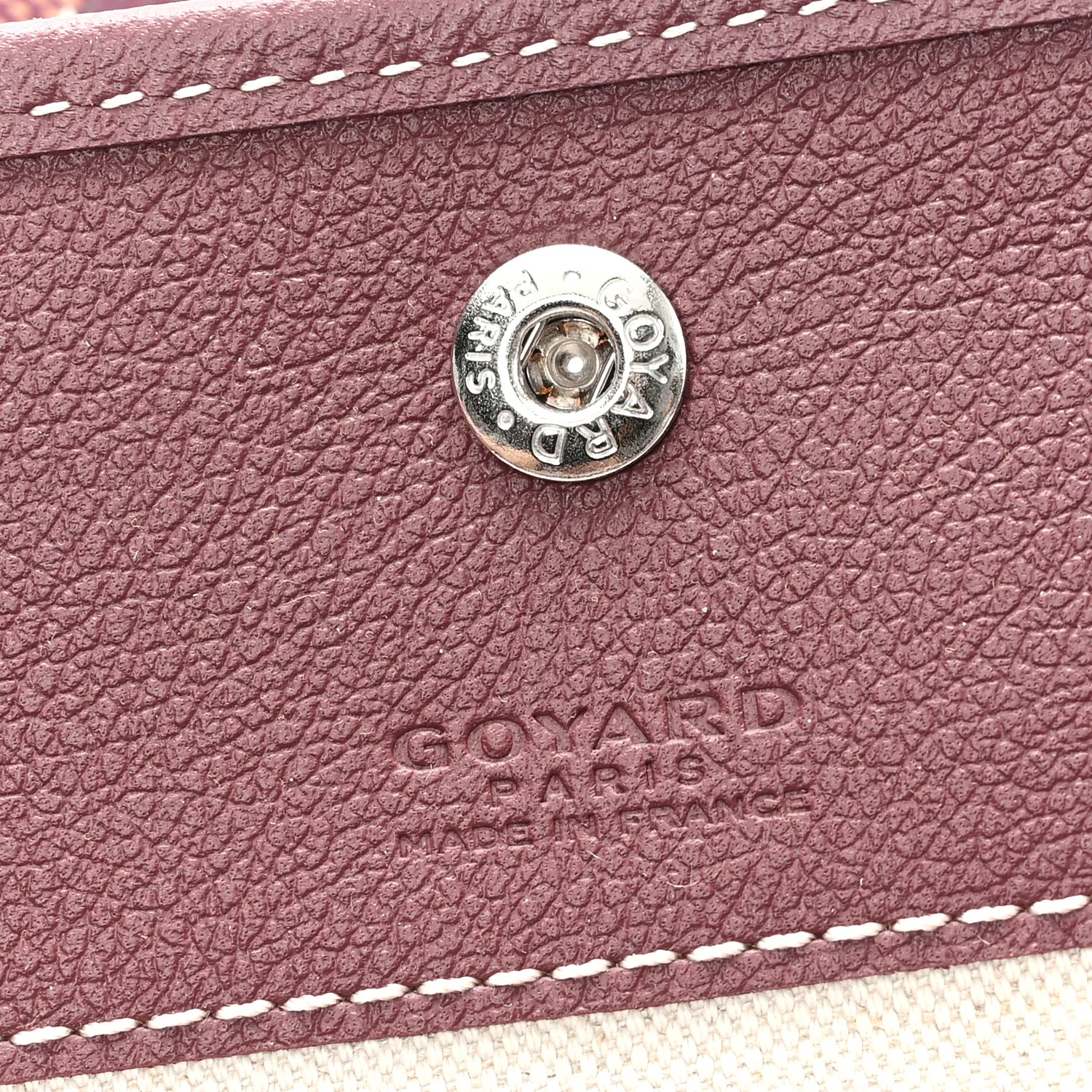 Goyardine Boheme Hobo Burgundy - Top Club