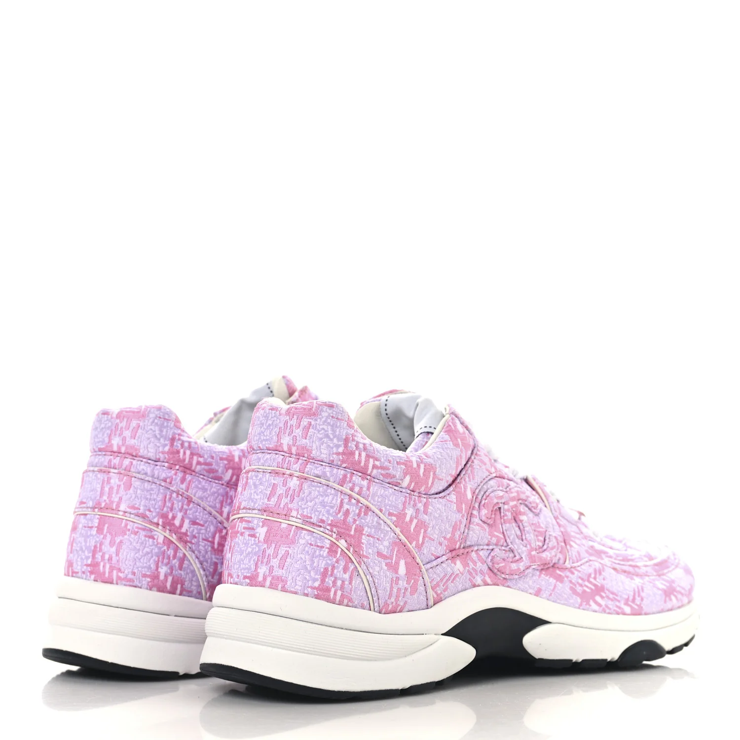 Tweed CC Sneakers 39 Pink - Top Club