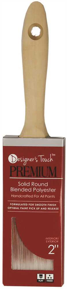 Designer Touch&trade; Premium Poly Varnish Brush, 2 In. - CPC Painting, Inc.
