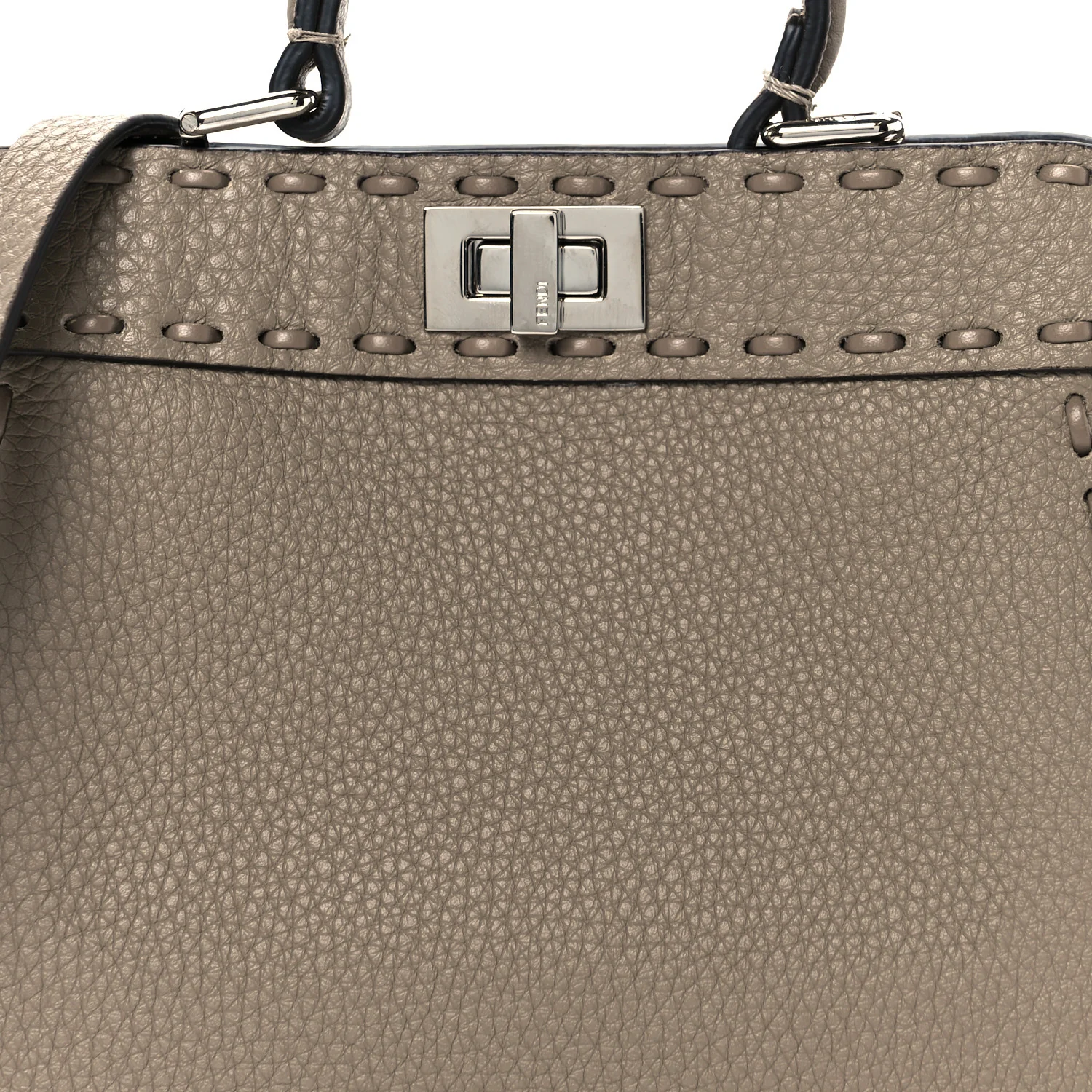 Cuoio Romano Selleria Mini Peekaboo I SEE U Iconic Satchel Fettuccia - Top Club