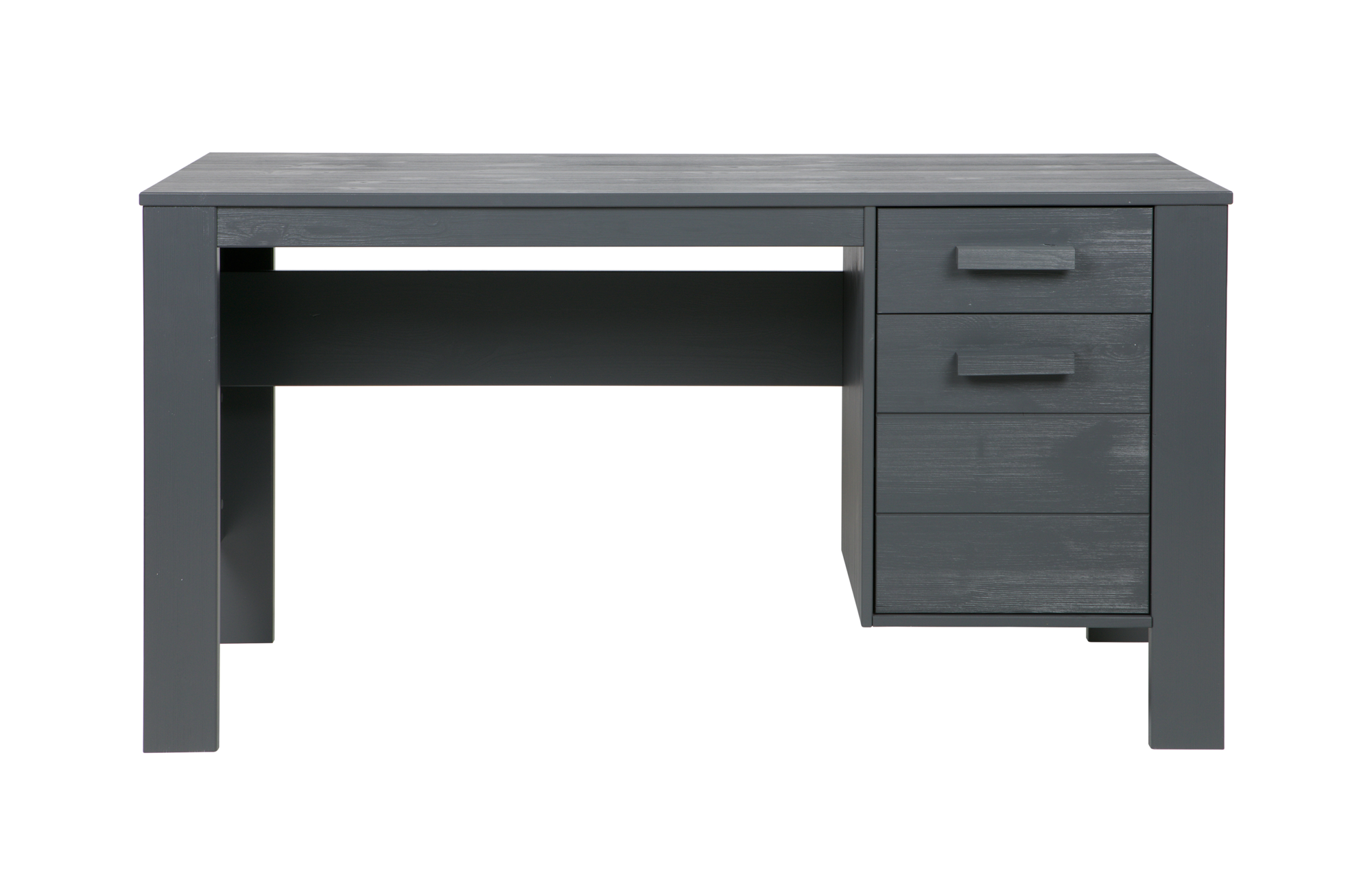 WOOOD bureau Dennis Bureau Dennis - Staal Grijs