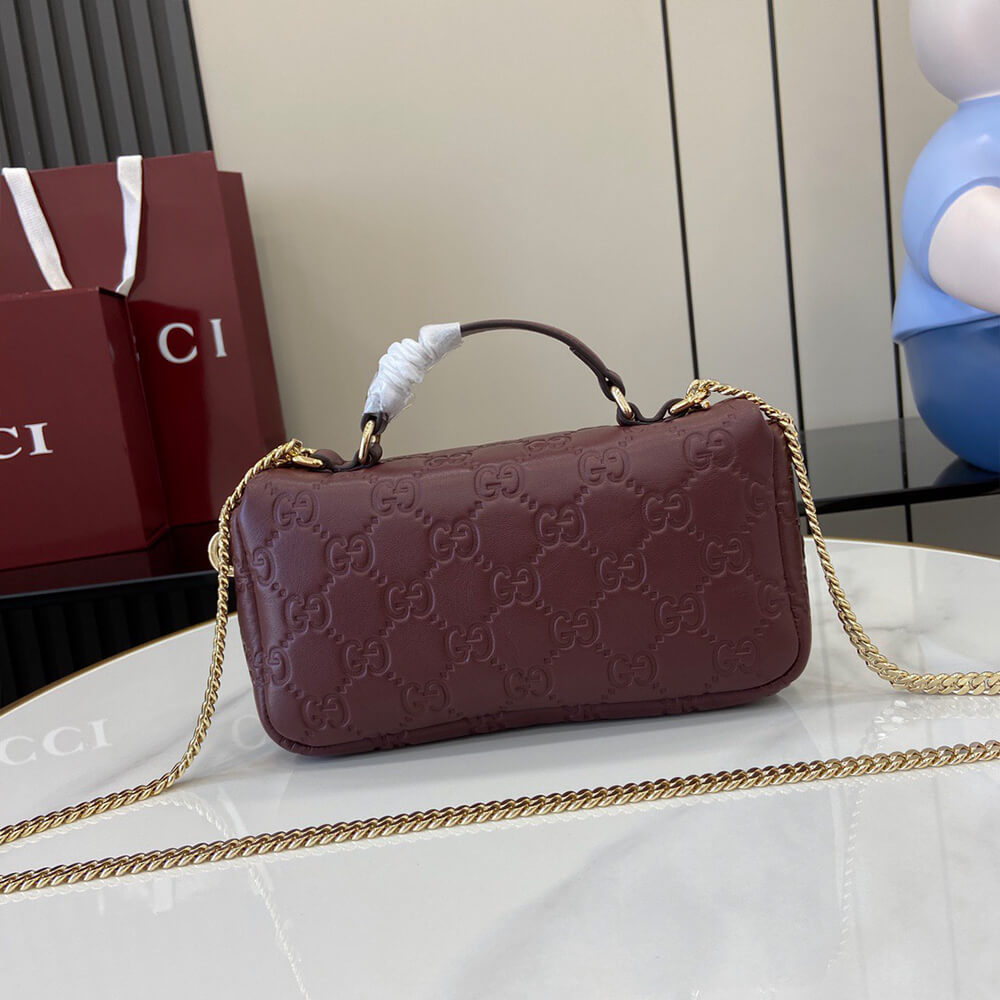 GG Milano mini top handle bag - Top Club