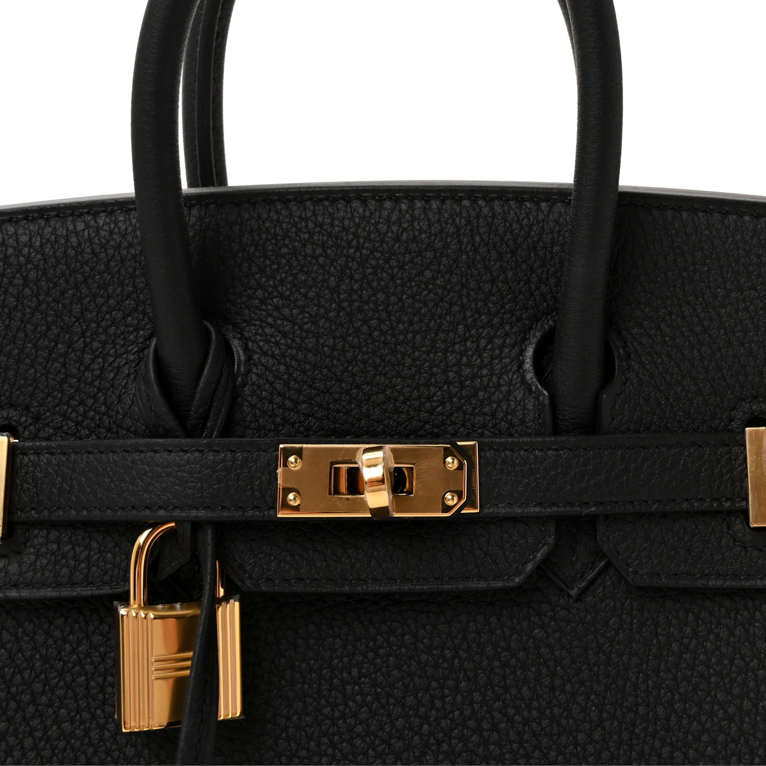 Togo Birkin 25 Black - Top Club