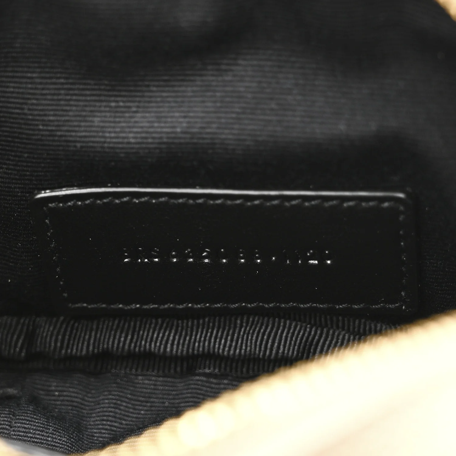 Grain De Poudre Matelasse Monogram Baby Lou Camera Bag Dark Beige - Top Club