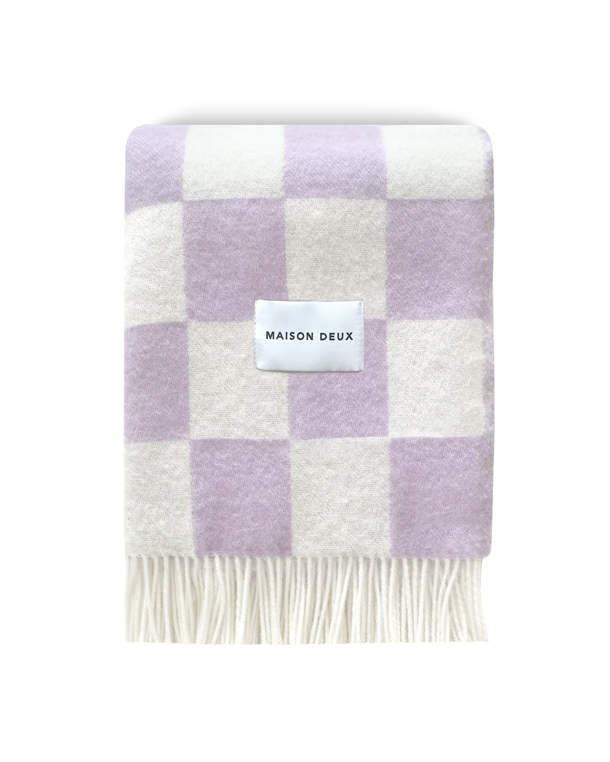 Plaid Checkerboard lila wit